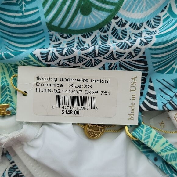 HELEN Jon Floating Underwire Tankini Top  - Picture 5 of 8